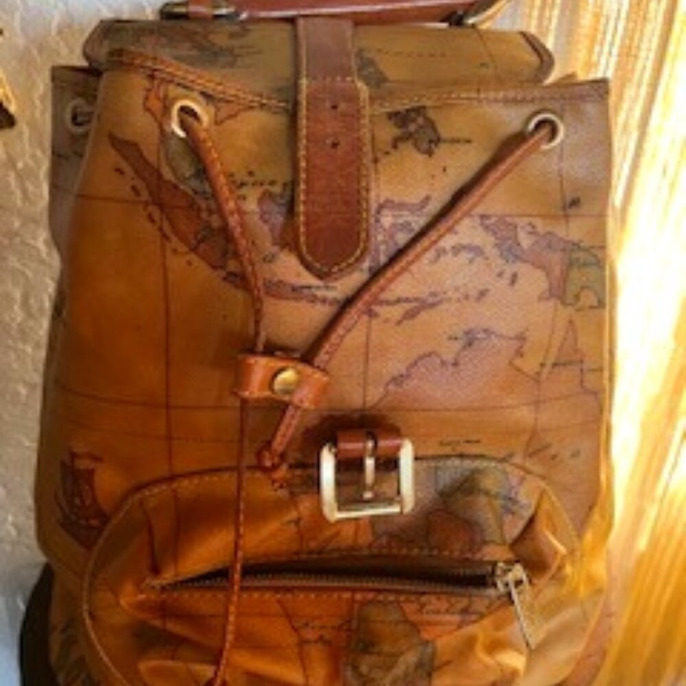 Authentic Prima  Classe Alviero Martini backpack bag